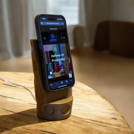 Dubbeglas Handy Ladestation