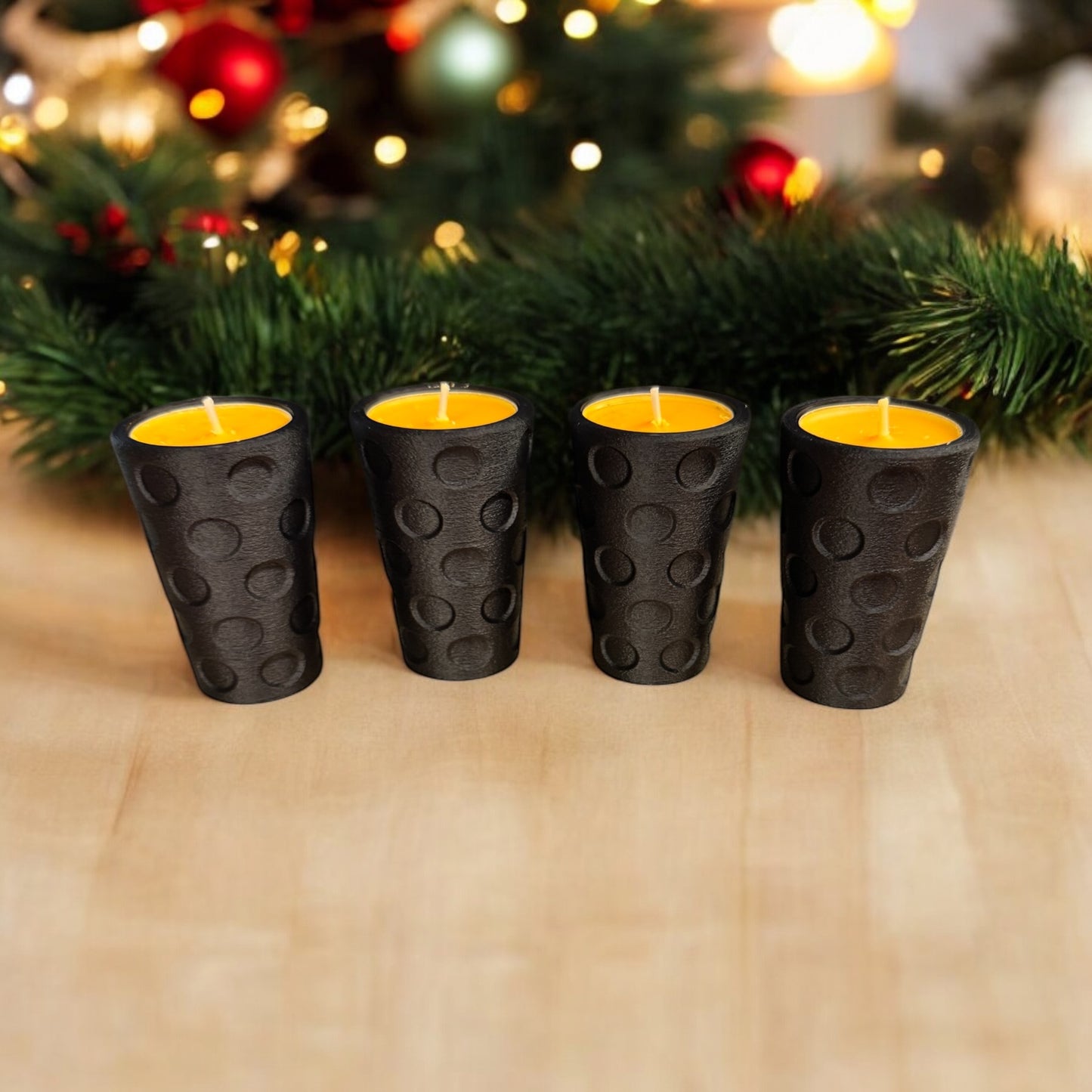 Dubbeglas Teelichthalter