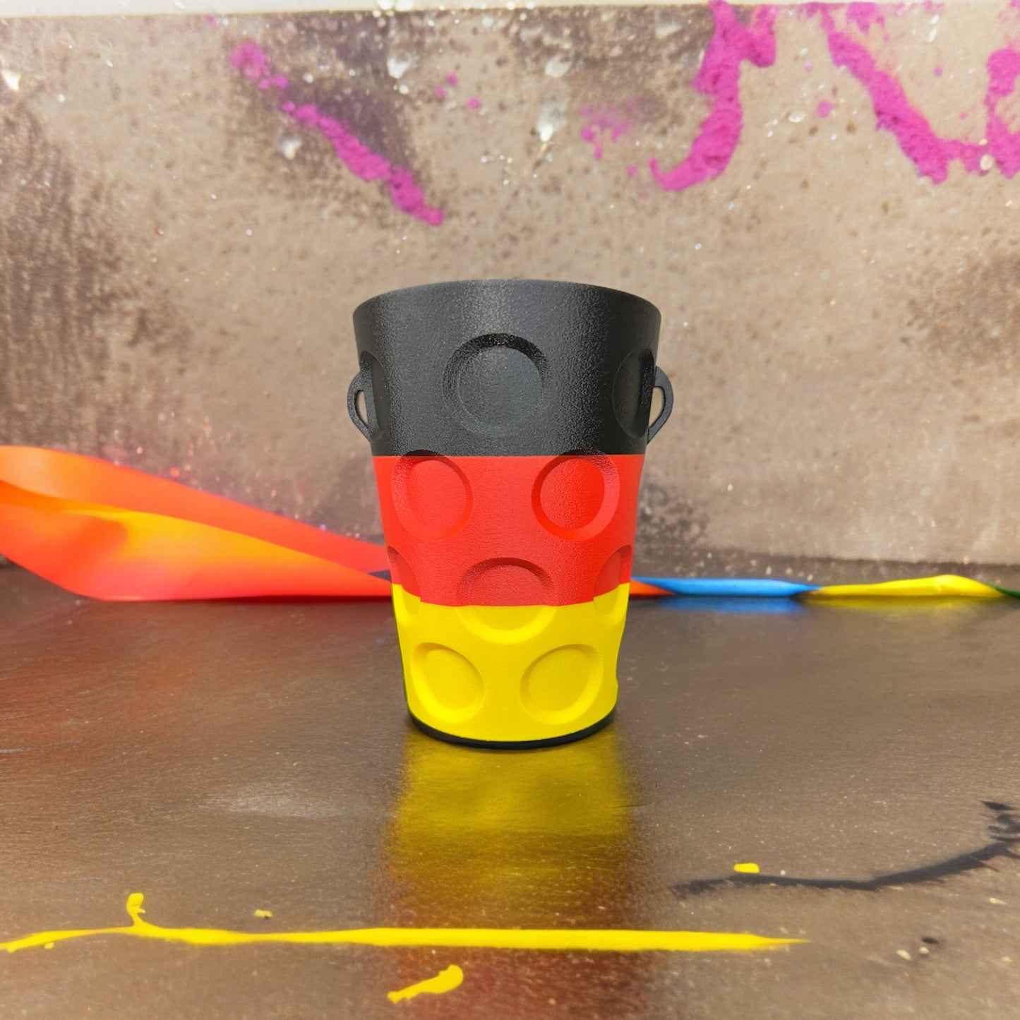 EM 2024 Edition Dubbeglashalter Groß für dein 0.5l Dubbeglas