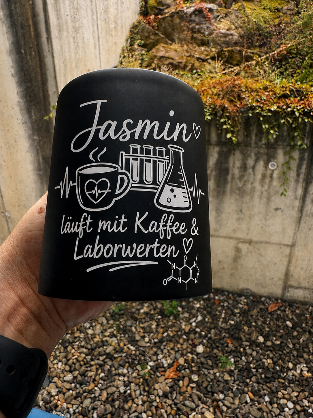 Personalisierte Tasse mit Wunschname oder Wunschgravur – Kaffee & Tee