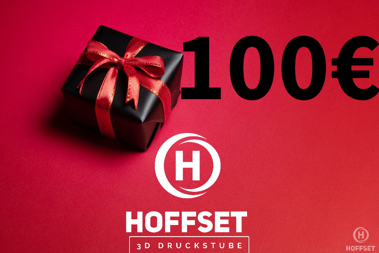 Hoffsets 3D Druckstube Geschenkgutschein