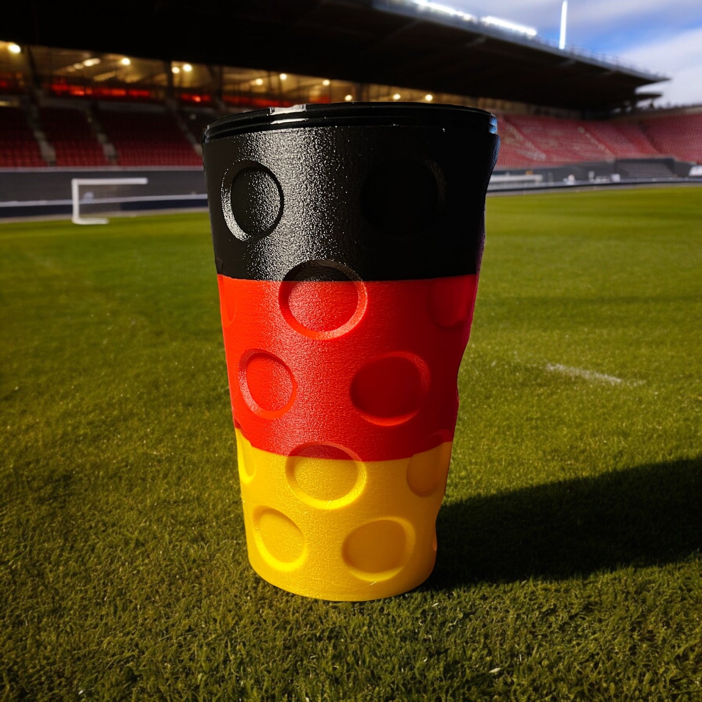 EM 2024 Edition Dubbeglas Box / Transportbox 0.5l PETG