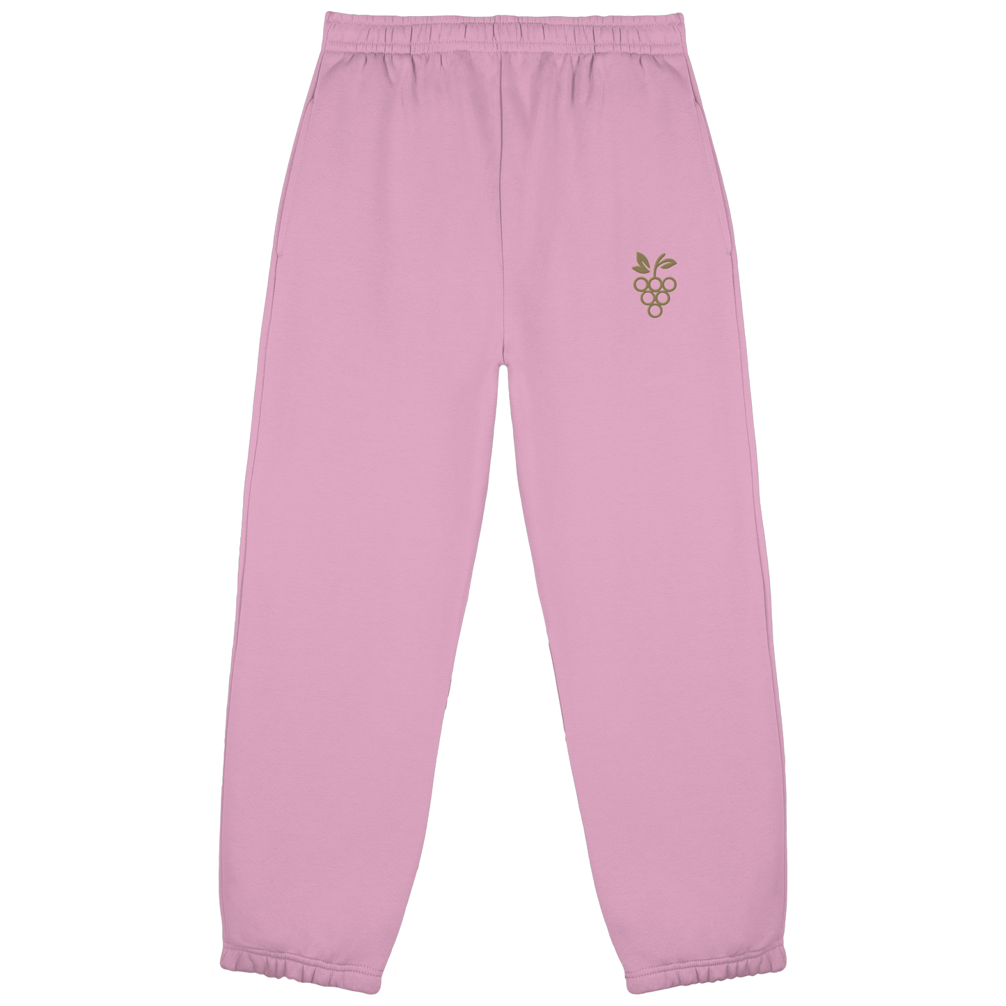 Fluffy Sweatpants mit Traube Gold