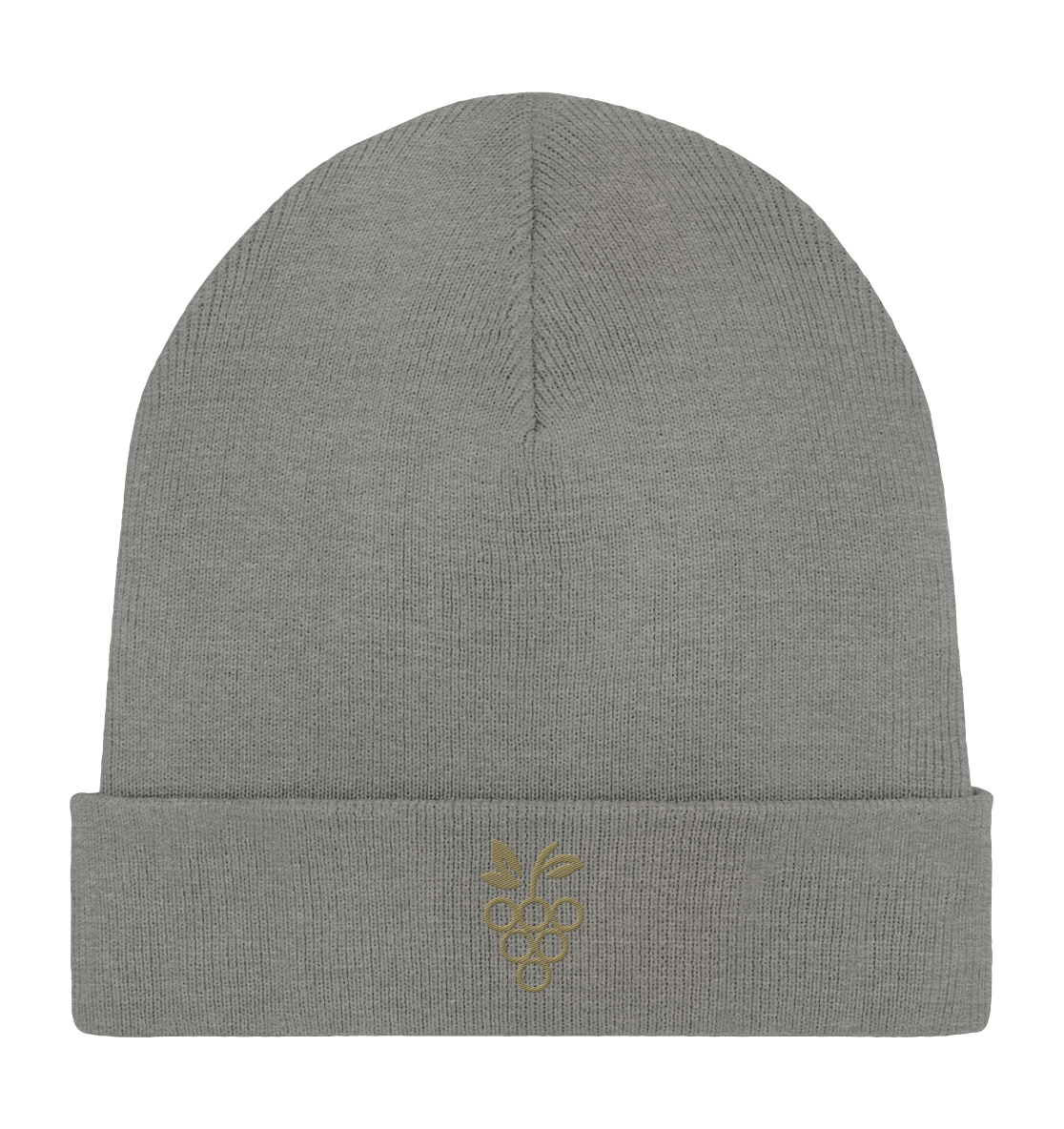 Organic Rib Beanie - Traube Gold