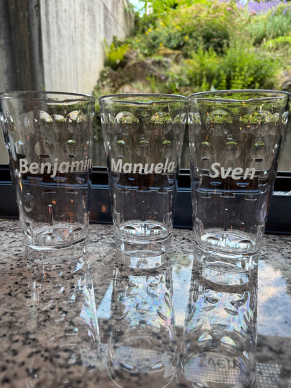 Dubbeglas Kunststoff 0.5l Personalisiert