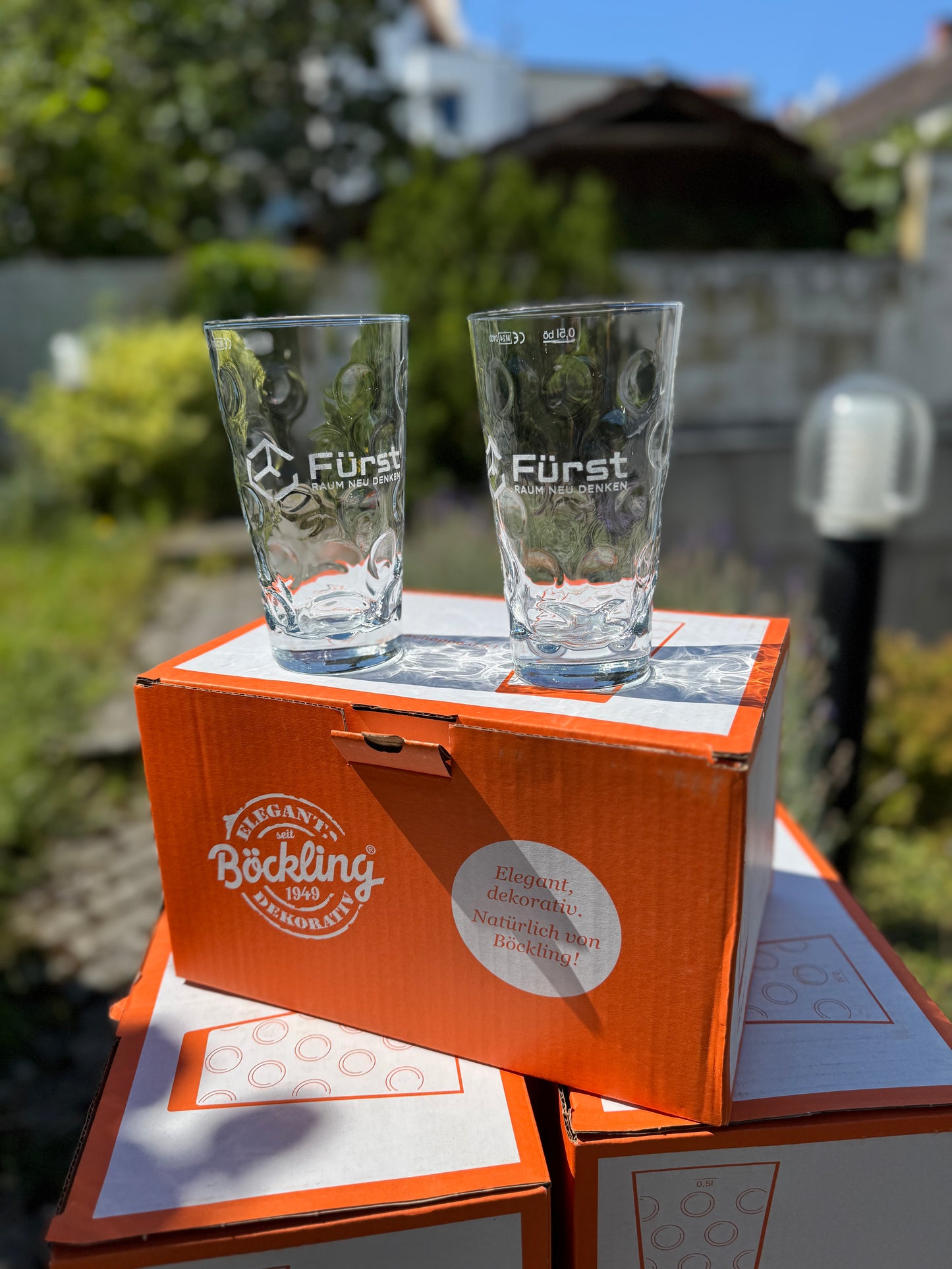 Dubbeglas 0,5l BÖ Klar mit Gravur nach Vorlage