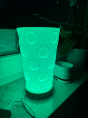 Dubbeglas-LED-Lampe USB betrieben