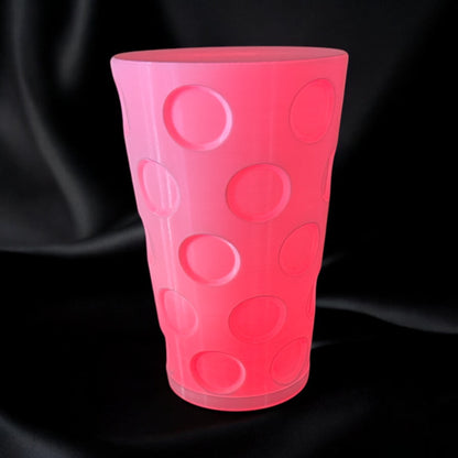 Dubbeglas LED Tisch-Deko-Leuchte mit Fernbedienung – Batteriebetrieben & Spritzwassergeschützt