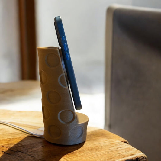 Dubbeglas Handy Ladestation