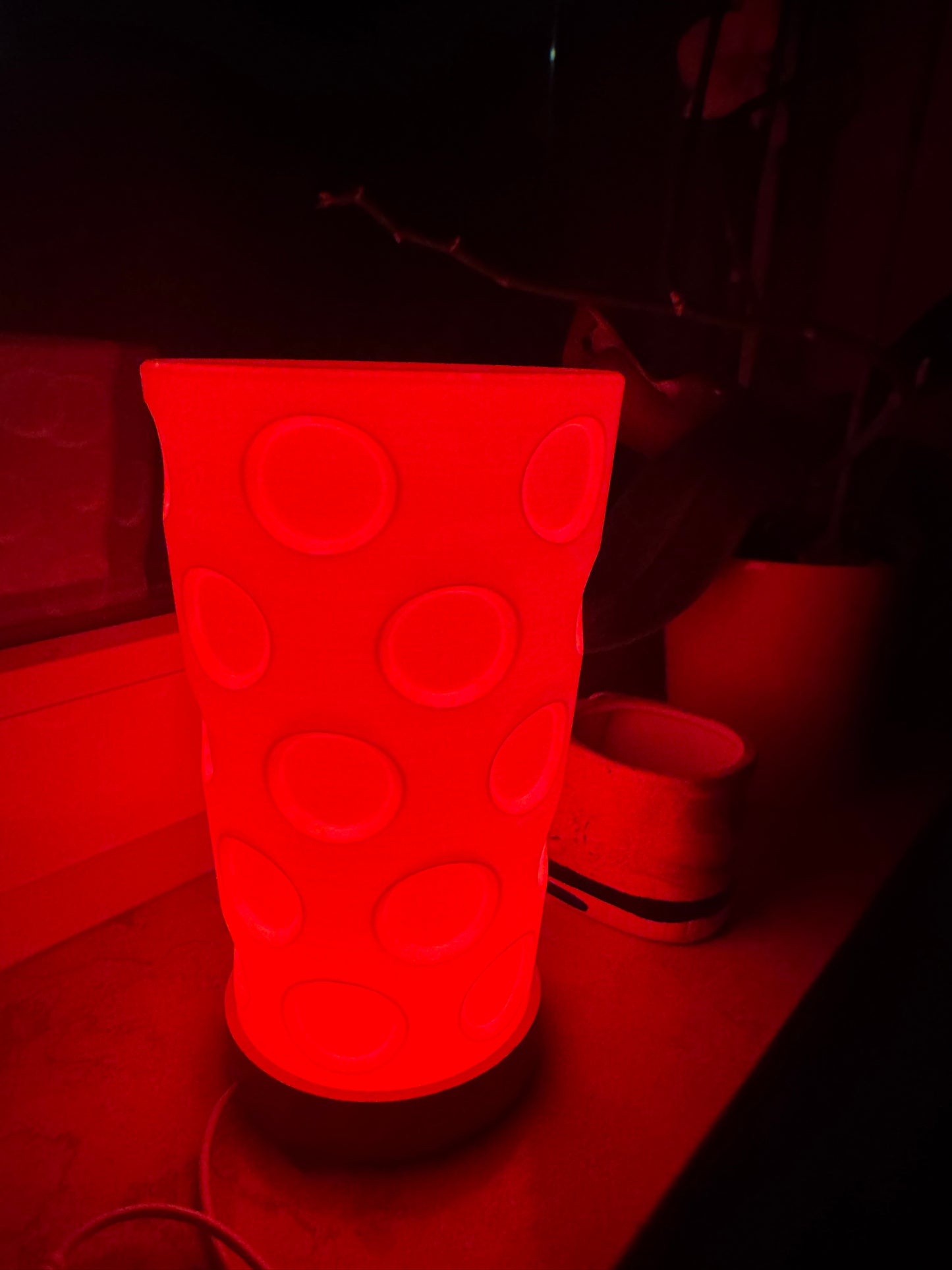 Dubbeglas-LED-Lampe USB betrieben