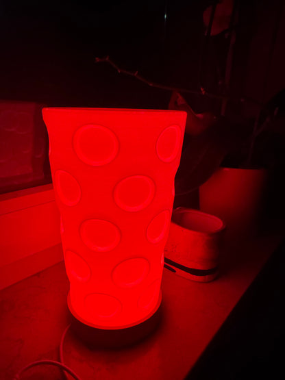 Dubbeglas-LED-Lampe USB betrieben