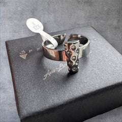 Dubbeglas-Ring aus Edelstahl – robust, hochwertig & mit Pfälzer Herz