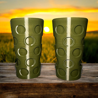 Dubbeglas Serviettenhalter