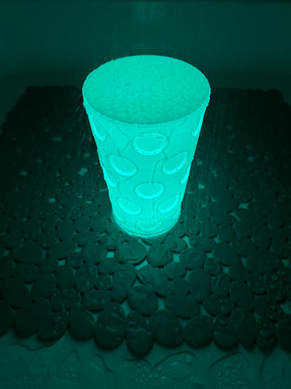Dubbeglas LED Tisch-Deko-Leuchte mit Fernbedienung – Batteriebetrieben – Hoffsets 3D Druckstube