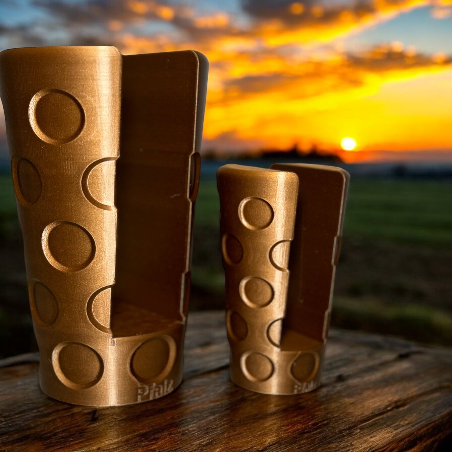 Dubbeglas Serviettenhalter
