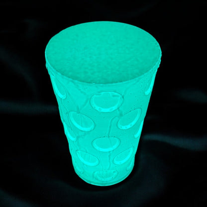 Dubbeglas LED Tisch-Deko-Leuchte mit Fernbedienung – Batteriebetrieben & Spritzwassergeschützt