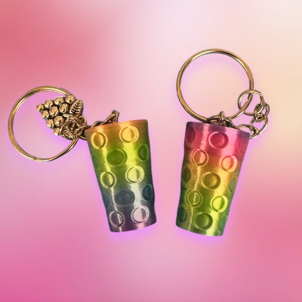Dubbeglas Anhänger  Rainbow Edition