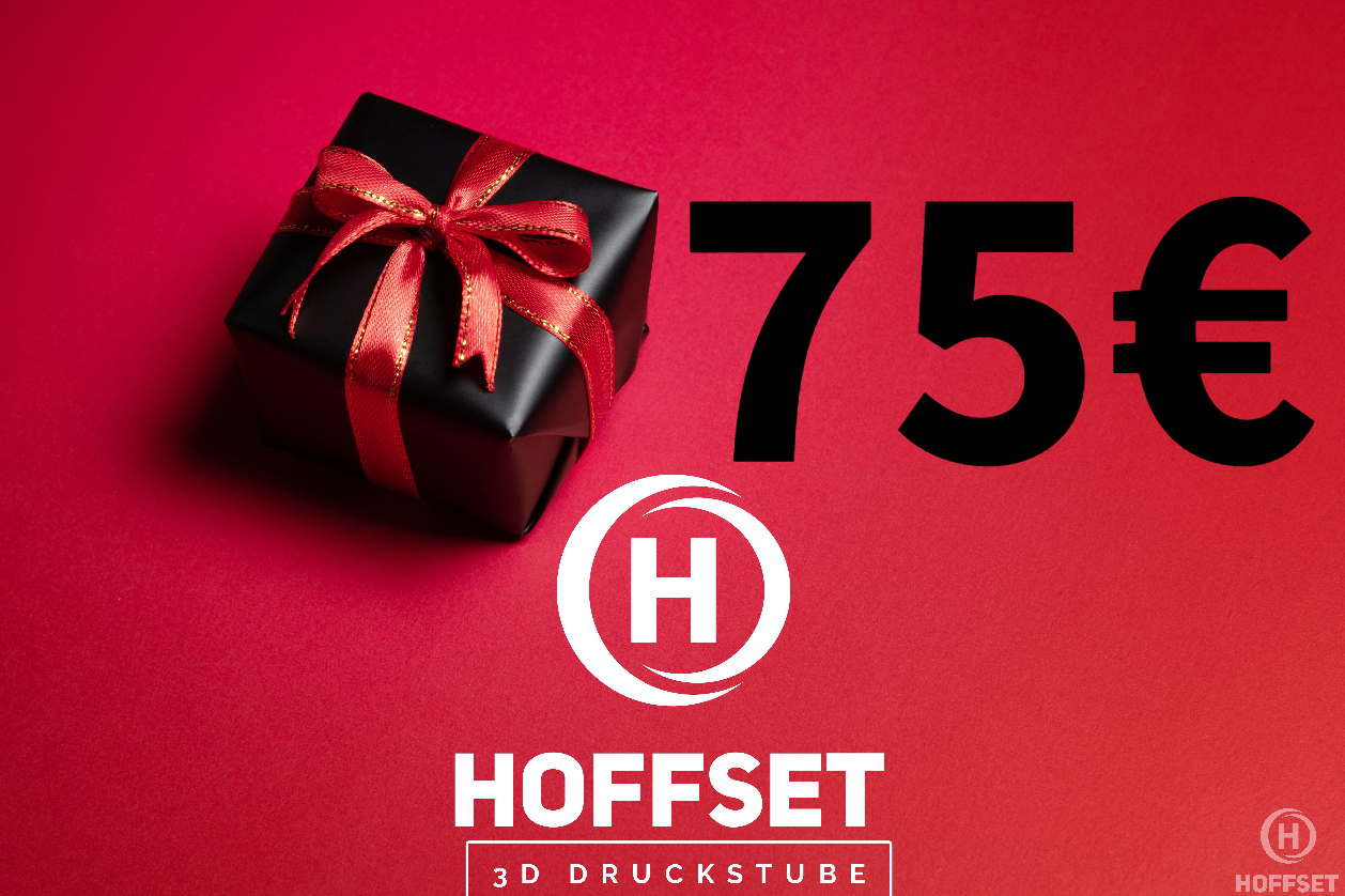 Hoffsets 3D Druckstube Geschenkgutschein