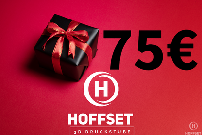 Hoffsets 3D Druckstube Geschenkgutschein