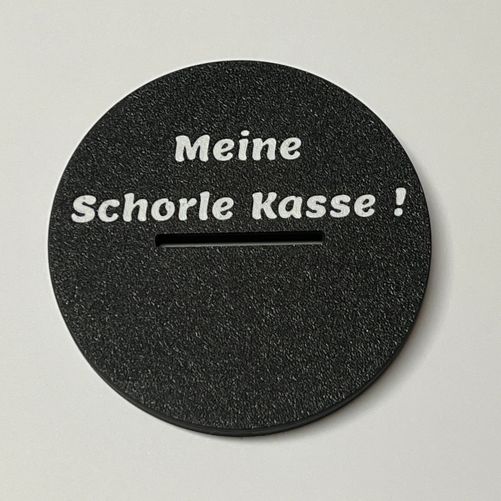 Spardose Deckel für die 0,5l Pla DubbeglasBox Personalisiert
