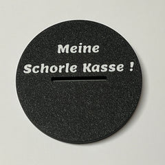 Spardose Deckel für die 0,25l Pla DubbeglasBox Personalisiert