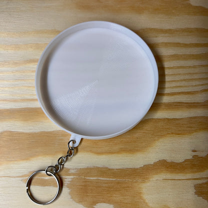 Dubbeglas-Deckel für Kunstoffgläser mit Ketten Anhänger