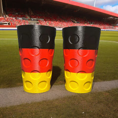 EM 2024 Edition Dubbeglas Box / Transportbox 0.5l PETG