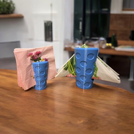 Dubbeglas Serviettenhalter