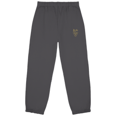 Fluffy Sweatpants mit Traube Gold