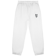 Fluffy Sweatpants mit Traube - Schwarz