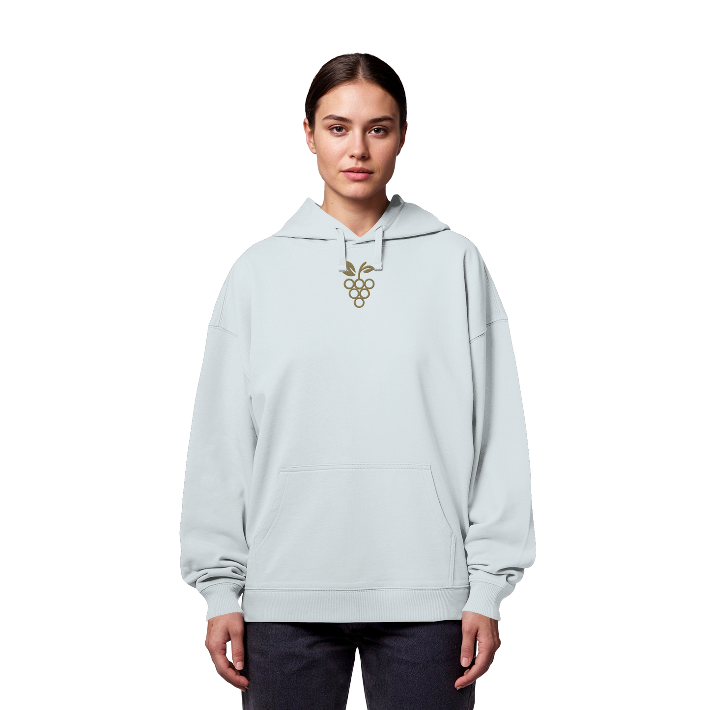 Organic Oversize Sweatshirt (Stick) Traube Gold - Organic Oversize Hoodie