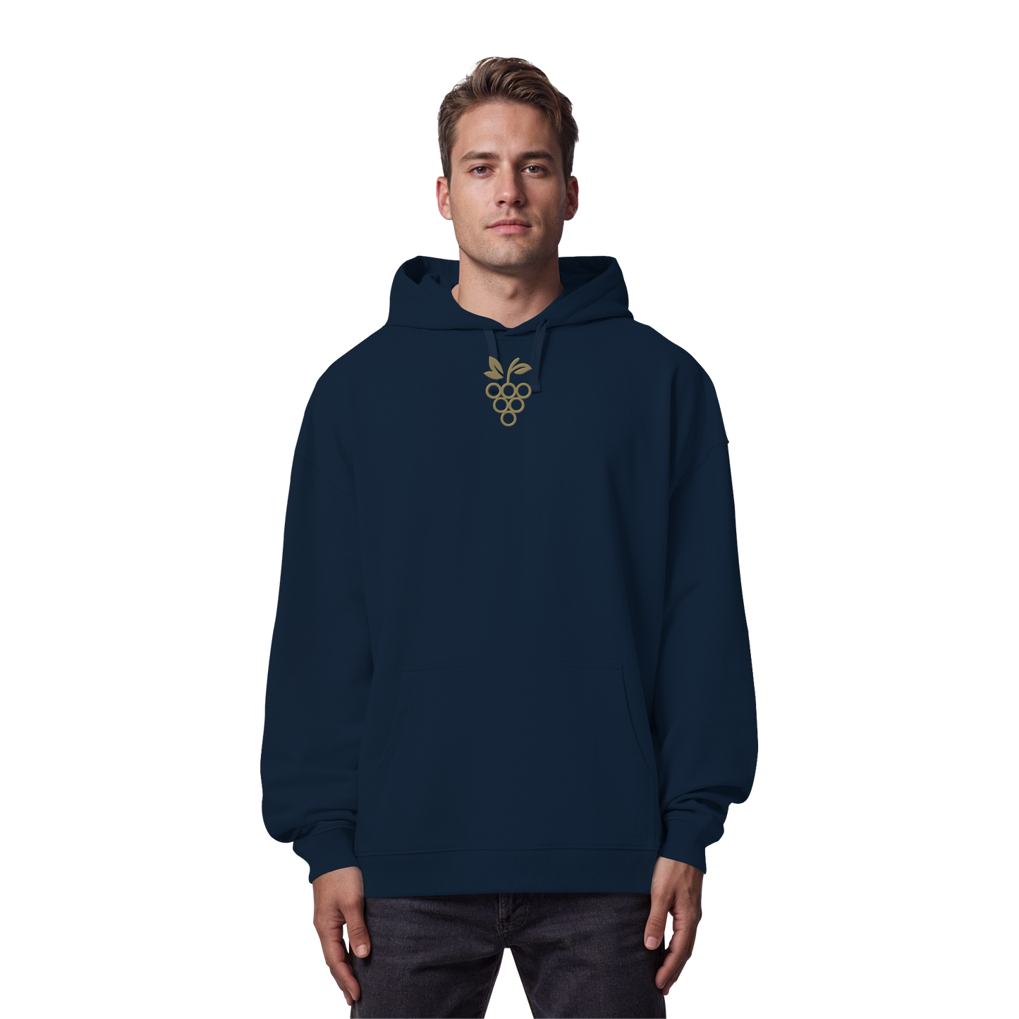 Organic Oversize Sweatshirt (Stick) Traube Gold - Organic Oversize Hoodie