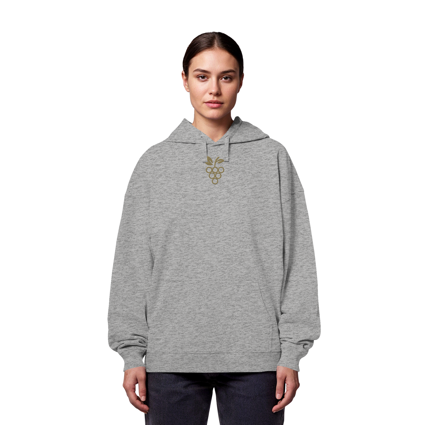 Organic Oversize Sweatshirt (Stick) Traube Gold - Organic Oversize Hoodie