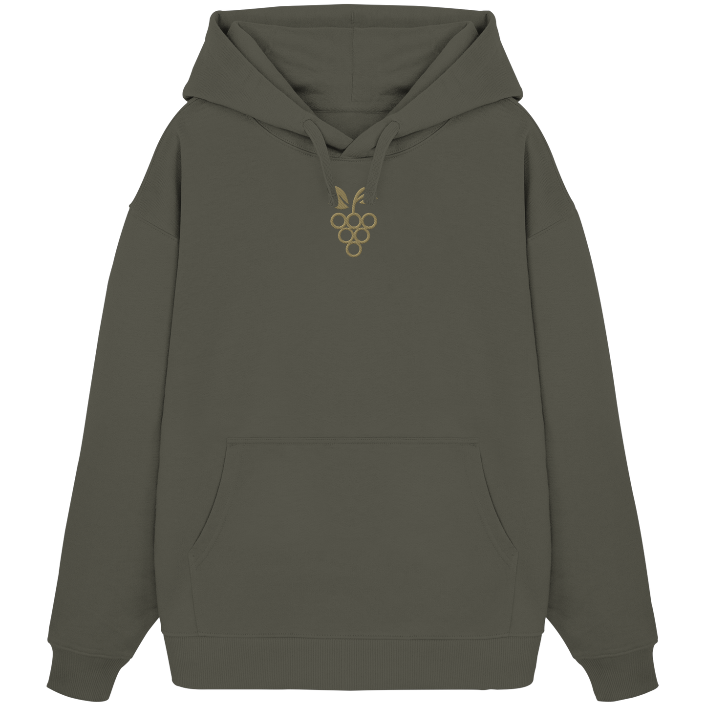 Organic Oversize Sweatshirt (Stick) Traube Gold - Organic Oversize Hoodie