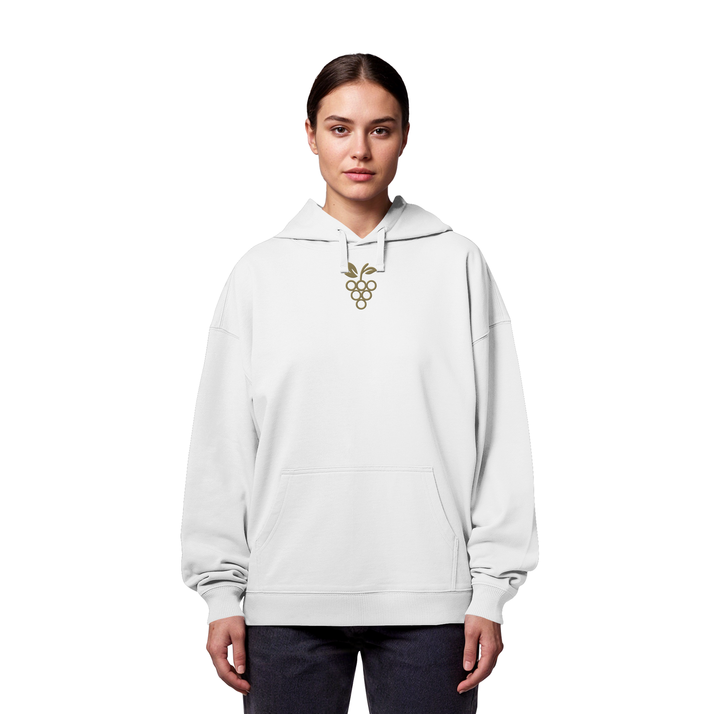 Organic Oversize Sweatshirt (Stick) Traube Gold - Organic Oversize Hoodie