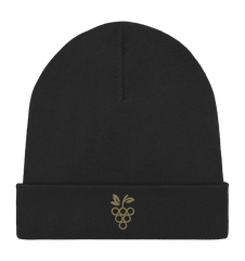 Organic Rib Beanie - Traube Gold