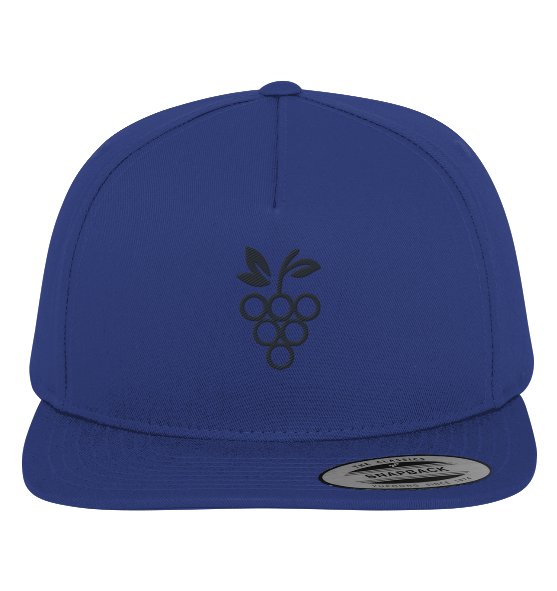 Premium Snapback Traube Schwarz