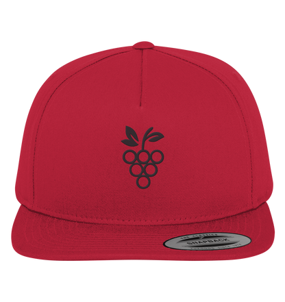 Premium Snapback Traube Schwarz